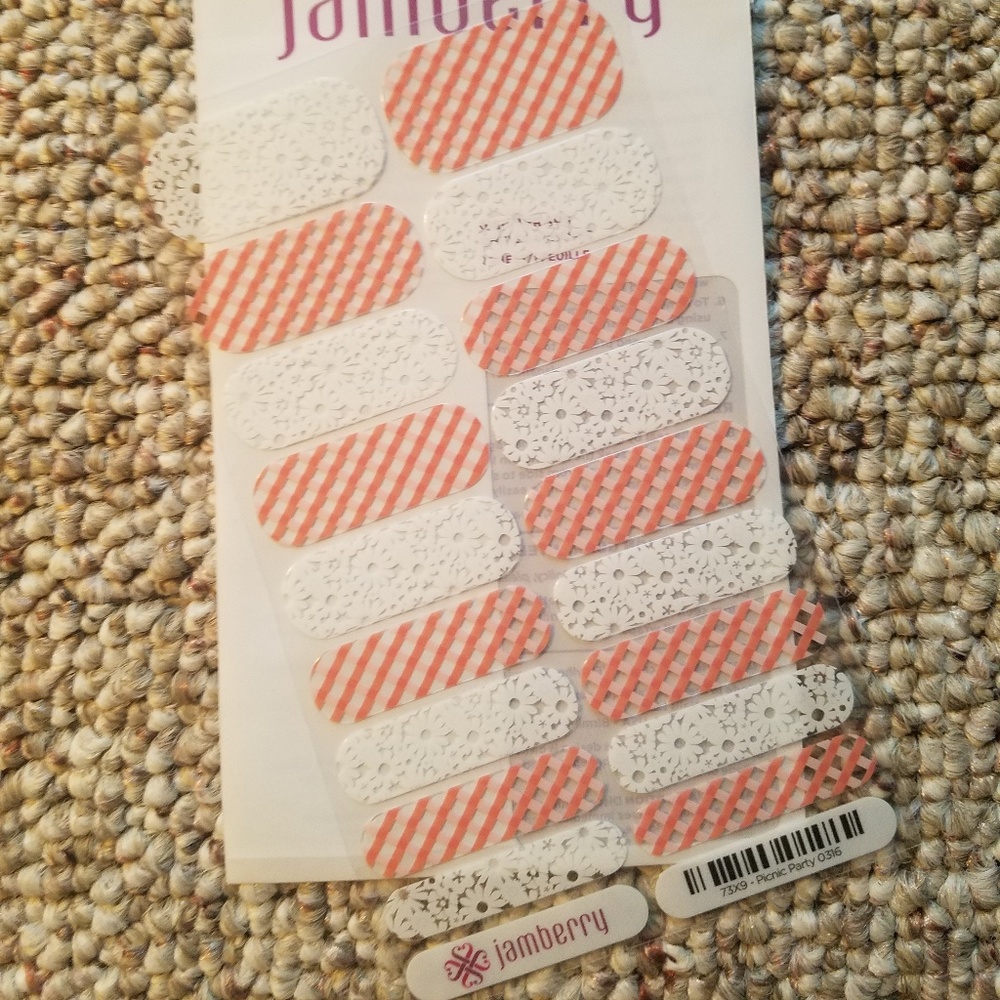 Picnic Party Jamberry Nail Wraps